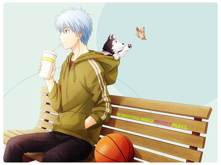 male anime character wallpaper, Kuroko no Basket, basketball - sport