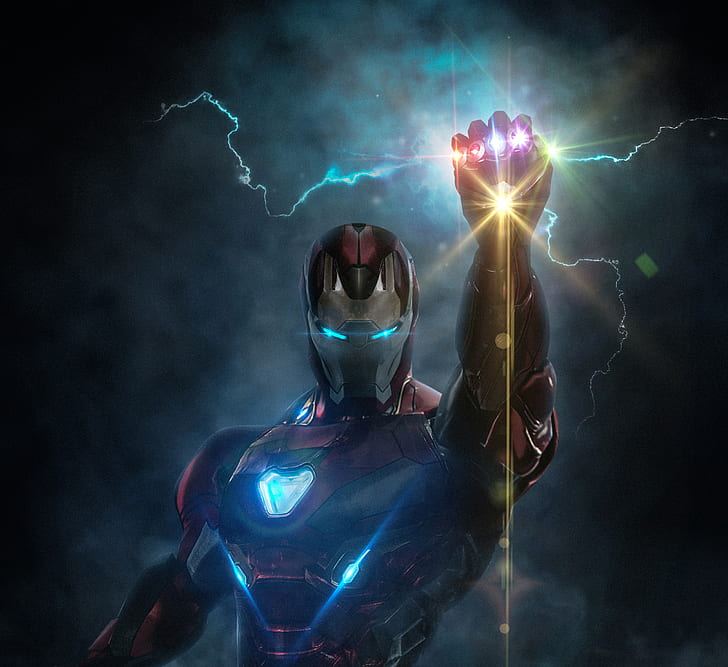 Iron Man Infinity Gauntlet 4K Wallpaper #6.2095