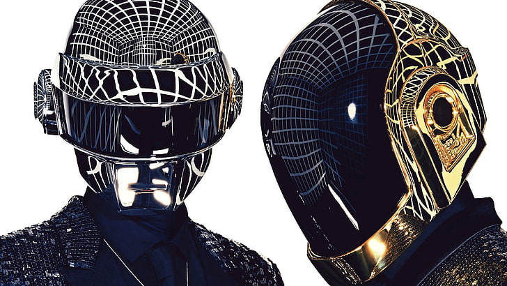 Daft Punk, helmet, music, robot