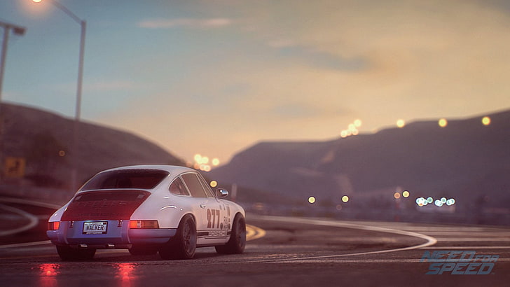 Need for Speed graphic wallpaper, 2015, Magnus Walker, Porsche