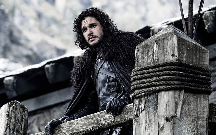 HD wallpaper: Jon Snow from Game of Thrones, Kit Harington, men, actor,  curly hair | Wallpaper Flare