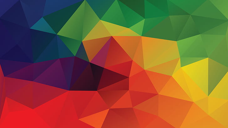 pattern, multi colored, abstract, backgrounds, no people, triangle shape, HD wallpaper