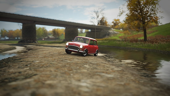 HD wallpaper: Mini Cooper, Forza Horizon 4, car, video games