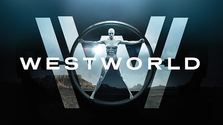 westworld, androids, text, communication, western script, no people
