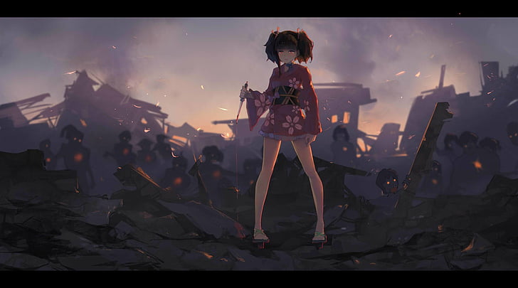 Anime, Kabaneri of the Iron Fortress, Mumei (Kabaneri of the Iron Fortress), HD wallpaper