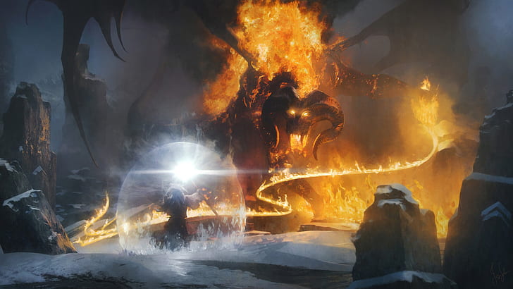 The Lord of the Rings, Balrog (Lord Of The Rings), Gandalf