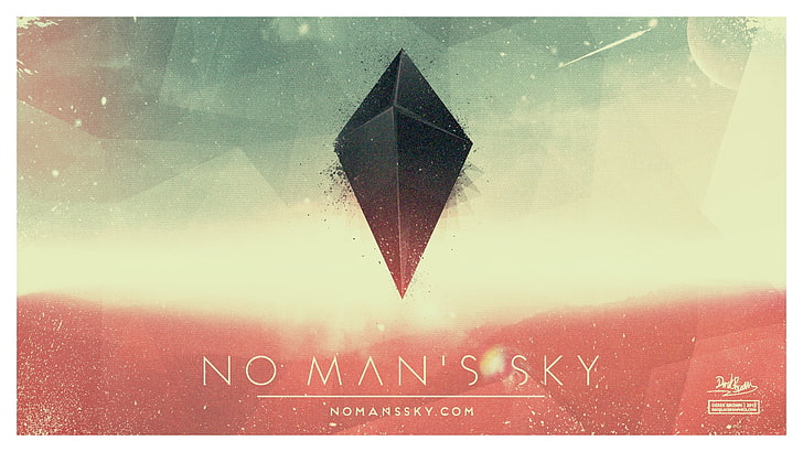 No Man's Sky digital wallpaper, space, video games, Derek Brown