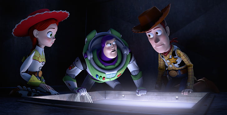 HD wallpaper: Jessie, Buzz Lightyear, Sheriff Woody, Toy Story 2 | Wallpaper  Flare