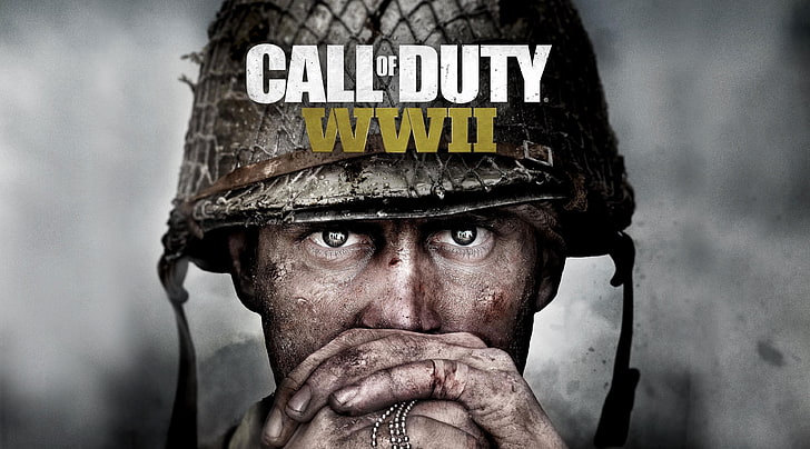call of duty ww2 4k  hd   download, one person, communication