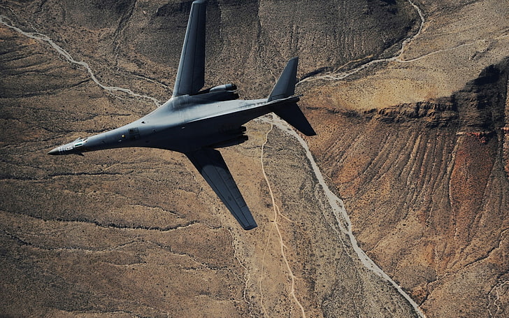 aircraft, military, airplane, war, Rockwell B-1 Lancer, flying