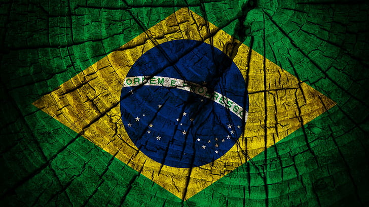 Brazil Flag Wallpaper 3d Image Num 12